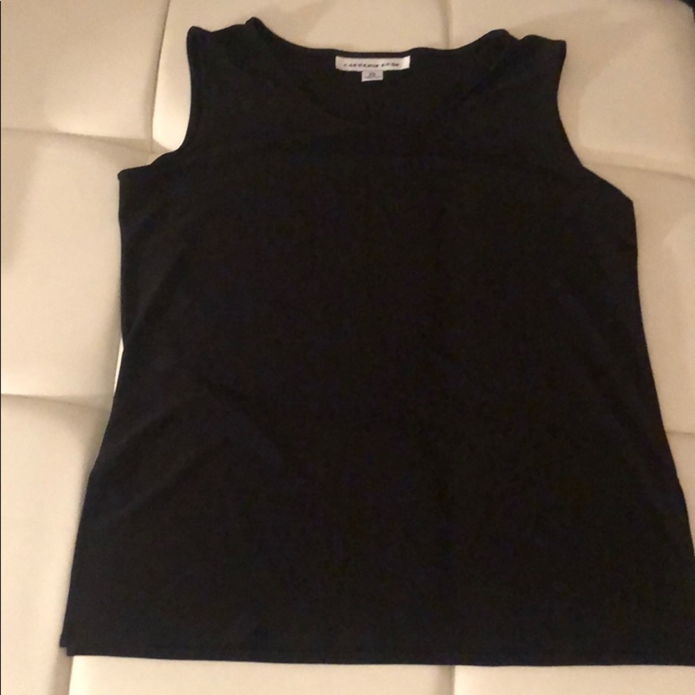 Caroline Rose Black tank top - like new